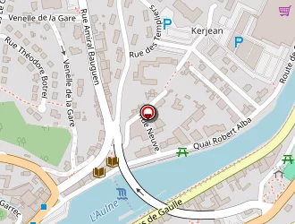 Carte de Boulangerie Paul à Châteaulin