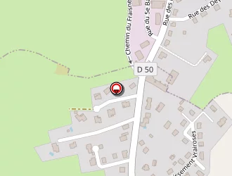 Carte de Baudre Johann à Champ-le-duc