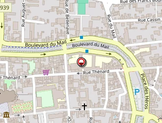 Carte de Morel Julien à Sens