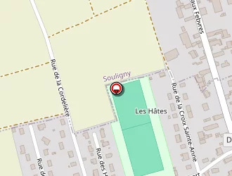 Carte de Site De Vol à Bouilly