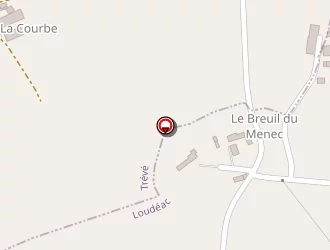 Carte de Nourry Paysage à Loudéac