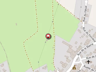 Carte de Mistinguette à Uxegney