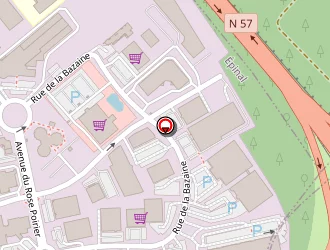 Carte de Aldi Marche à Épinal