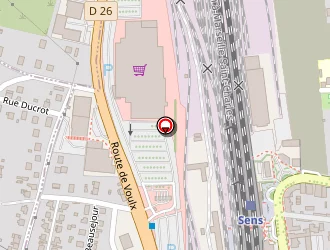 Carte de Aéro Taxi à Sens