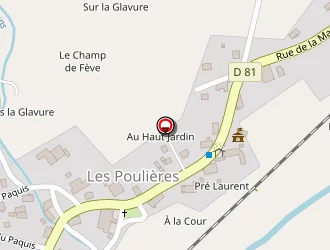 Carte de Arnoux Florent à Poulières (les)