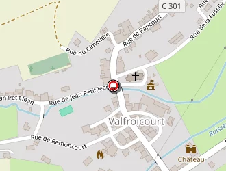 Carte de Erdrich Wolfgang à Valfroicourt