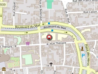 Carte de Gillardeau Romain à Sens