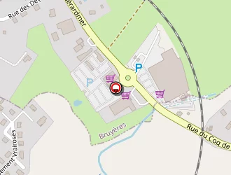 Carte de Centre Leclerc à Bruyères