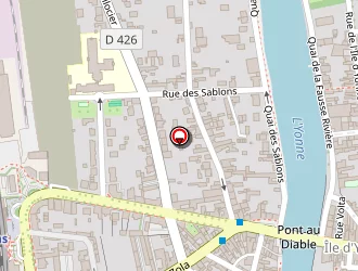 Carte de Bacle Beatrice à Sens