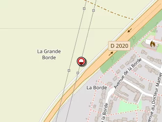 Carte de Echivard à Toury