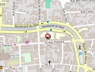 Carte de Auto Ecole Du Sénonais à Sens