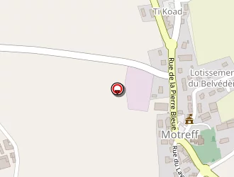 Carte de Ar Men Glaz à Motreff