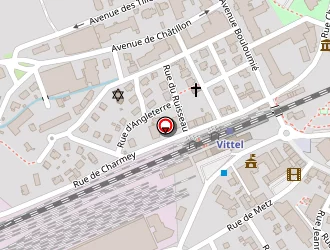 Carte de Office De Tourisme à Vittel