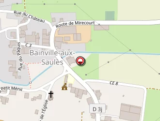 Carte de La Crémaillère à Bainville-aux-saules