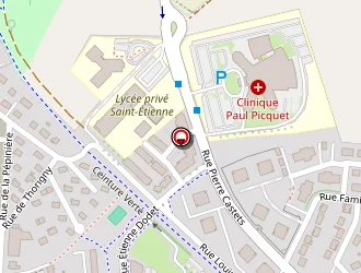 Carte de Sos Médecins à Sens