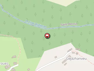 Carte de Keroues (earl) à Spézet