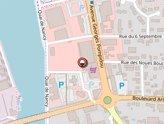 Carte de Cic,banque Cic Est (crédit Industriel Et Commercial) à Sens