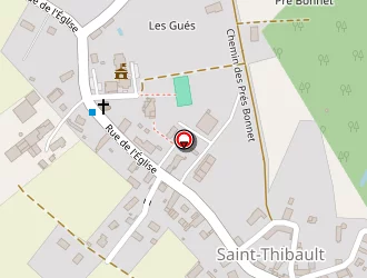 Carte de Ecole Primaire à Saint-thibault