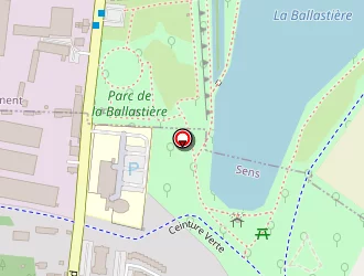 Carte de Conseil Des Prud'hommes à Sens