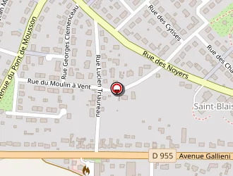 Carte de Centre De Secours Incendie à Brou