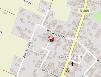 Carte de La Poste à Artolsheim