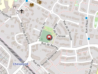 Carte de Matzo à Chevaigné