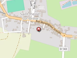 Carte de Fouquet à Saint-pierre-sur-orthe