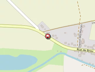 Carte de La Poste à Dangeau