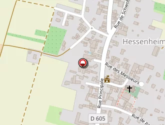 Carte de Ecole Primaire à Hessenheim