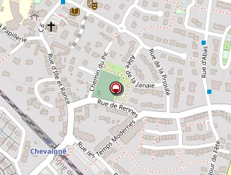 Carte de Cécilia Coiffure à Chevaigné