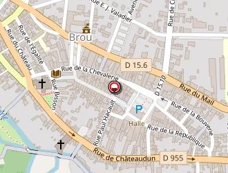 Carte de Vouzelaud Armurerie à Brou