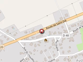 Carte de Ecole Primaire à Aydoilles