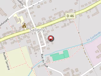 Carte de Aj Chauffage à Saligny