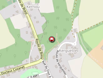 Carte de Peugeot G. Nédélec Concessionnaire à Châteaulin