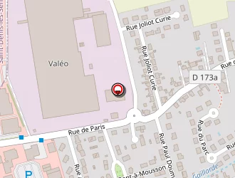 Carte de Toyota Foucher Concessionnaire à Saint-clément