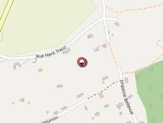 Carte de Kreiz Ar Bed à Plélauff