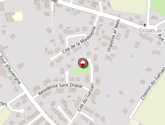 Carte de Kabell à Dinéault