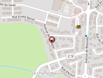 Carte de Menuiseries Rué à Gévezé