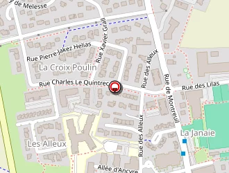 Carte de La Poste à Melesse