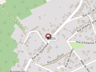 Carte de Menez Norbert à Crozon