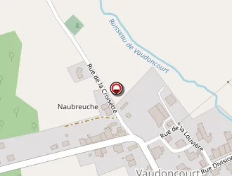 Carte de Pellerin Daniel à Vaudoncourt