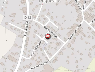 Carte de Berjac (s.a) à Dogneville