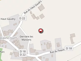 Carte de Perru à Malaincourt