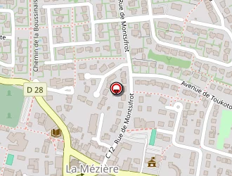 Carte de Perrigault Murielle à Mézière (la)