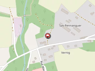 Carte de Calipro à Pleyben