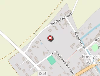 Carte de Chavanne à Foissy-sur-vanne