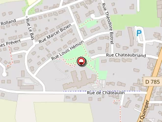 Carte de Intermarché à Pleyben