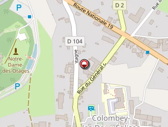 Carte de Mémorial Charles De Gaulle à Colombey-les-deux-églises