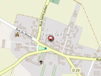 Carte de Trubert à Fains-la-folie