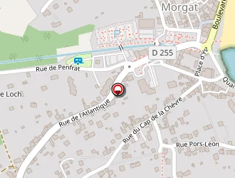 Carte de Centre De Plongée I.s.a à Crozon